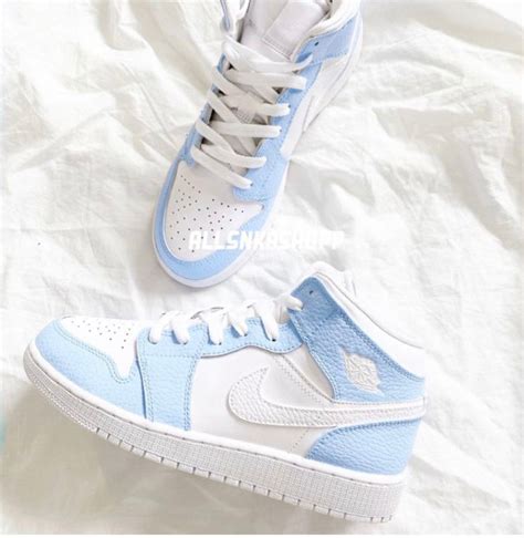 nike air jordan 1 damen hellblau